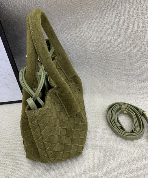 Женская сумка, замша, MIRONPAN 90512 Зеленый