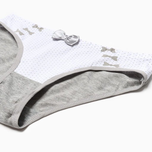 Трусы женские, цвет серый, размер 46-48