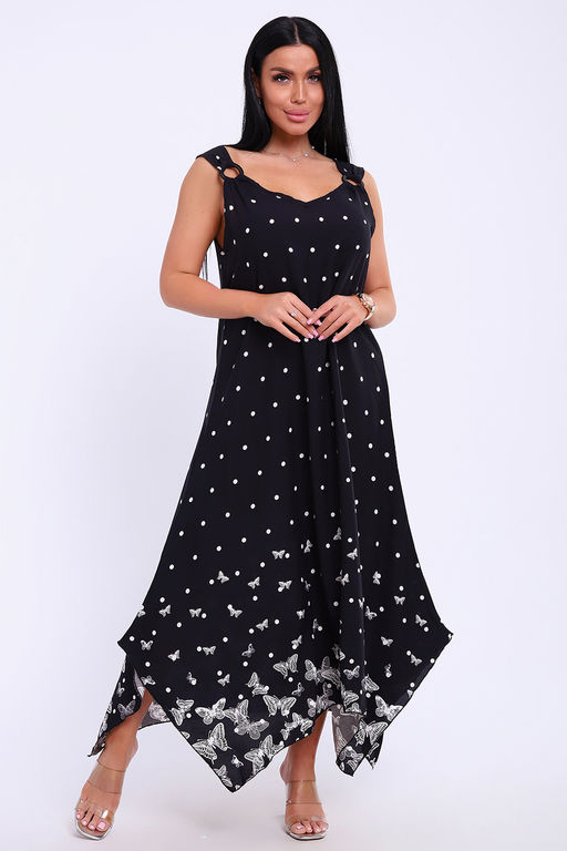 Сарафан летний больших размеров пляжный домашний 5740 - Натали фото 2