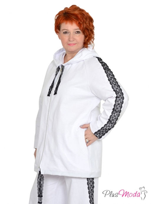 Толстовка Модель №1172 размеры 44-84 - Plusmoda фото 3