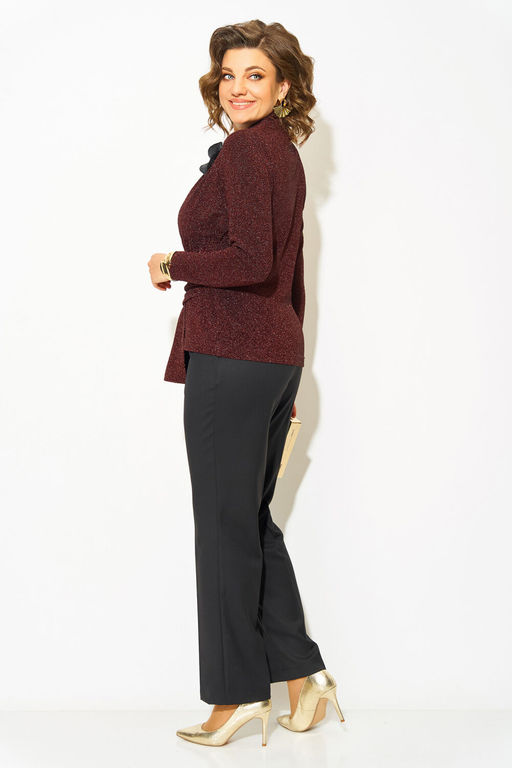 Блуза Liliana 1391н горький шоколад