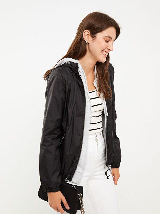 Kap??onlu D?z Uzun Kollu Kad?n Ya?murluk - Waikiki фото 3