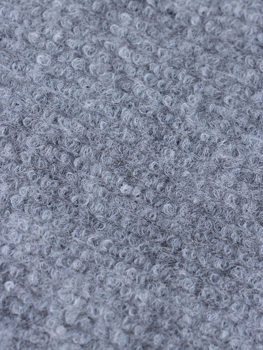 Ковролин самоклеящийся для пола и для стен, 300×300 мм, цвет светло – серый, 10 шт.