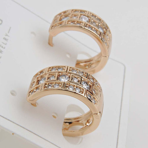 XUPING Серьги с замком кольцо арт. 18 0799 (id 278014) - Rada фото 2