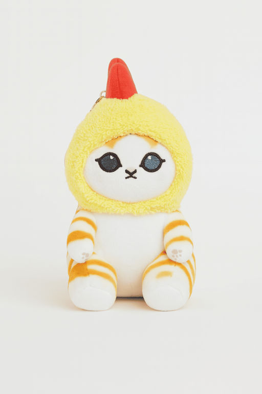 Мягкая игрушка - брелок "Cat shrimp", ginger, 13 см