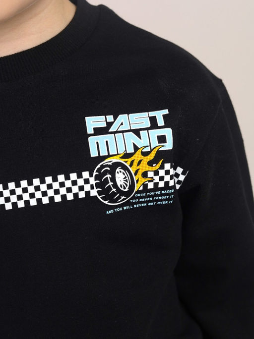 CRB wear / CWKB 63972-22-424 Джемпер для мальчика,черный  фото 4