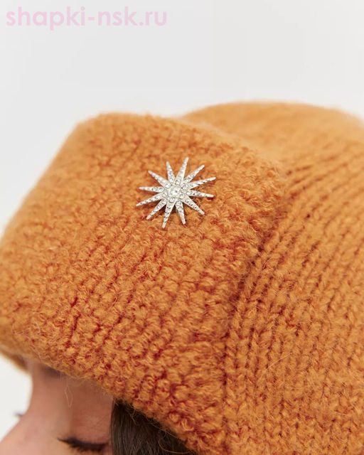 1015 WH Ушанка женская (56-58)