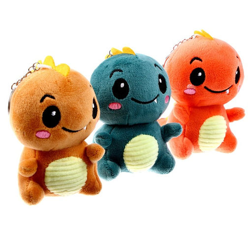 Мягкая игрушка Дино, на брелоке, 10 см, цвета МИКС - Simaland фото 3