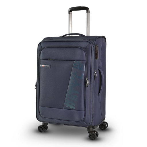 Чемодан (комплект из 3-х) , ткань, 50128 Темно-синий - Mironpan фото 5