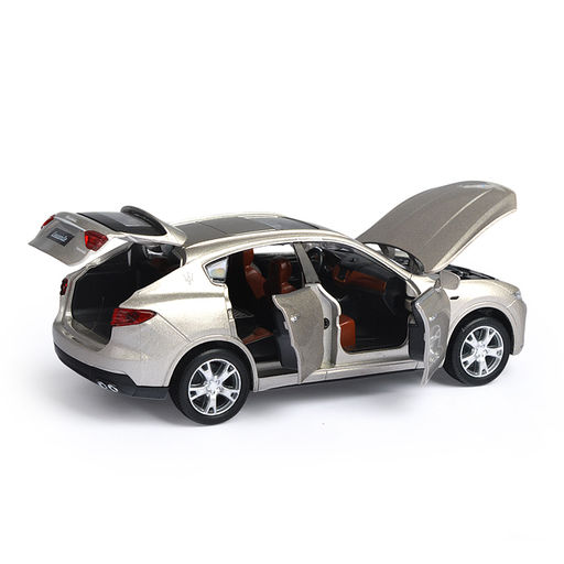 Машина металл Maserati Levante Hybrid 15,2 см, (свет-звук, откр.двери) инерц., в коробке