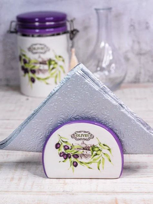 Салфетница ОЛИВКИ арт.MFK21038 /МФК/  фото 8