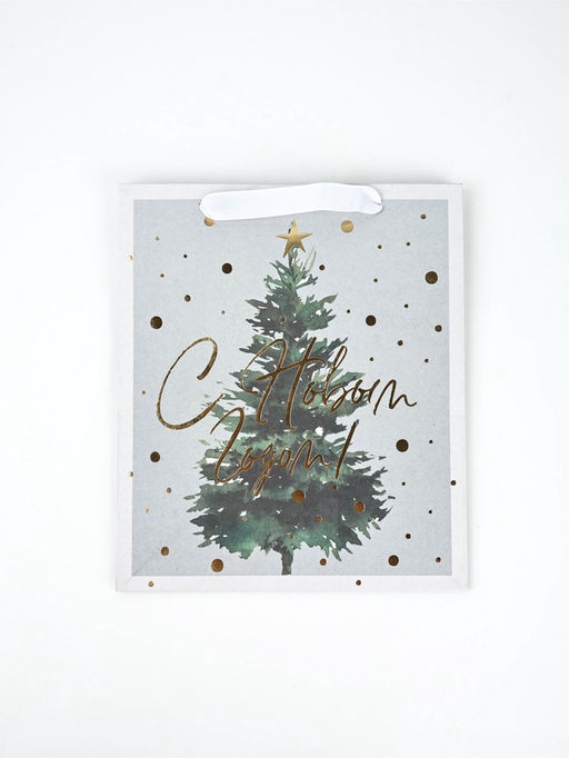 Набор новогодних пакетов «Еловый лес»