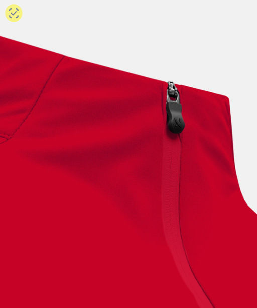 Топ ветрозащитный Jogel PREMIER PerFormPROOF Wind Top, темно-красный  фото 5