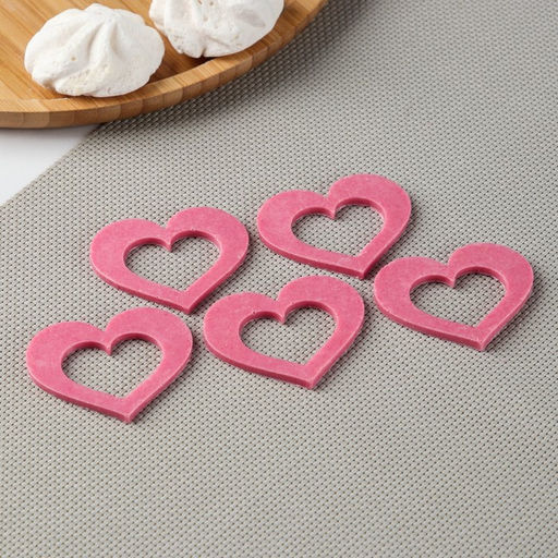 Силиконовая форма Сердце для шоколада, 5,5?4 см, прозрачная - Simaland фото 4