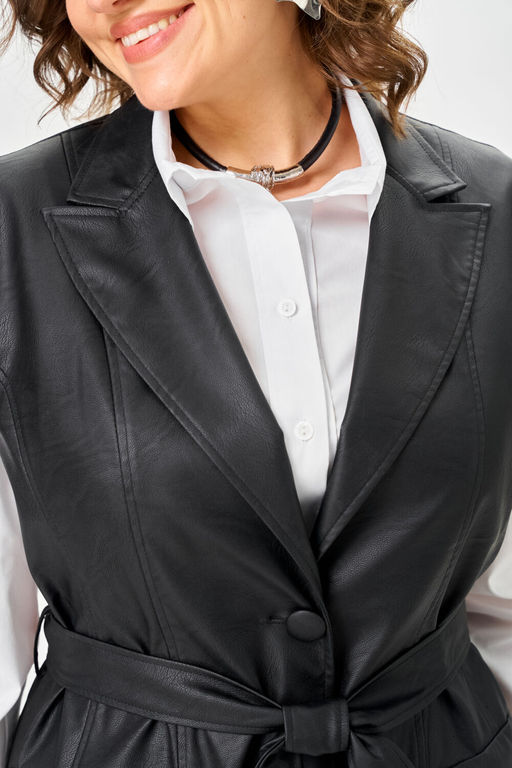 Жилет Anastasia Mak 1323 черный фото 4