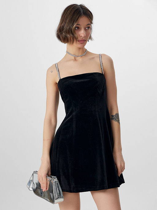 Платье женское новогоднее черное - Mark formelle фото 6