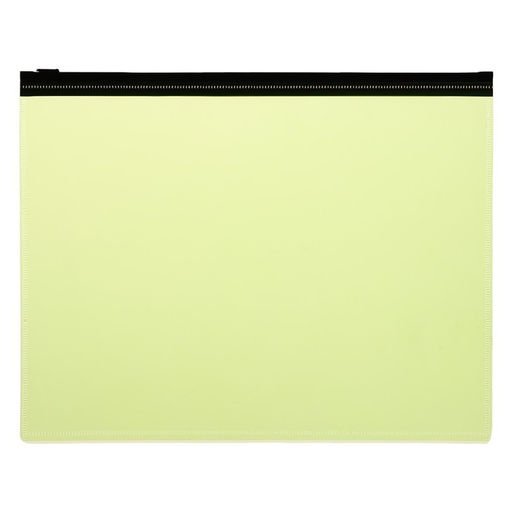 Набор папок-конверт на ZIP-молнии А5, 150 мкм, Calligrata Neon, c черной молнией, неон, 4 штуки, микс  фото 2