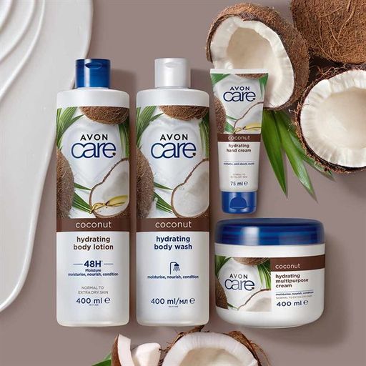 Восстанавливающий лосьон для тела с маслом кокоса, 400 мл - Avon фото 2