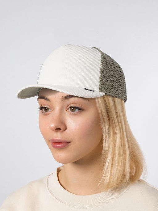 Бейсболка DJINNS арт. HFT Casual Cord and Mesh (кремовый)