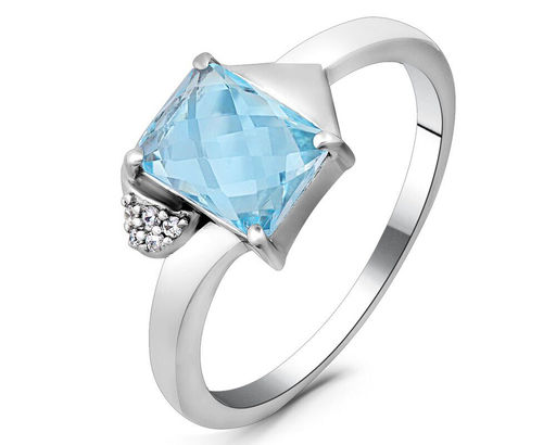 Кольцо, топаз, Весна