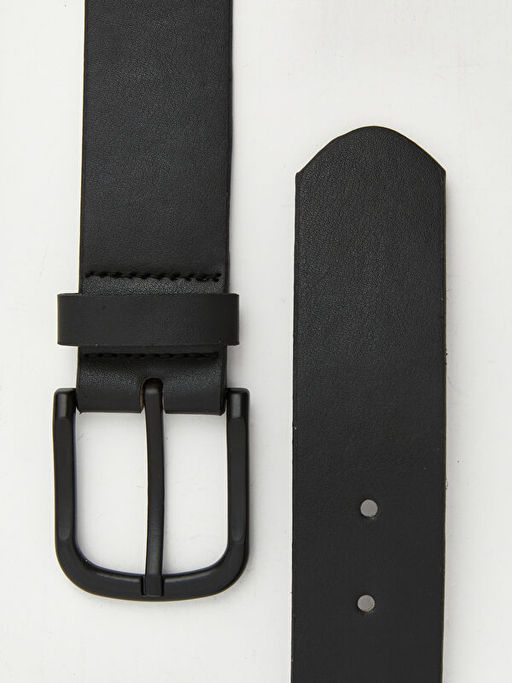 Deri G?r?n?ml? Erkek Kemer