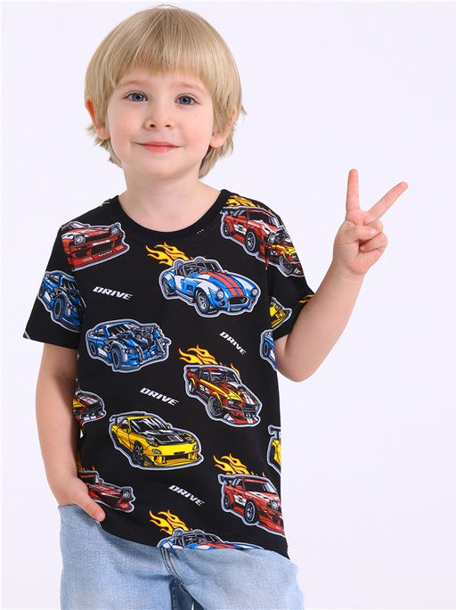 футболка 1ПДФК3585001н - Апрель фото 4