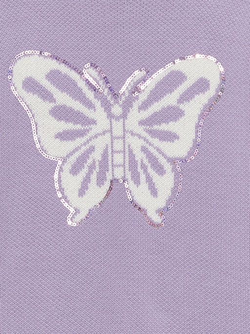 Bisiklet Yaka Desenli Uzun Kollu K?z ?ocuk Triko Kazak - Waikiki фото 2