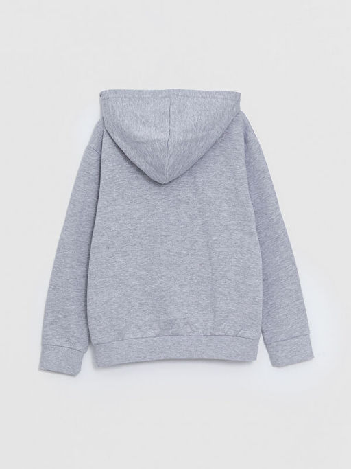 Basic Uzun Kollu Erkek ?ocuk Hoodie - Waikiki фото 2