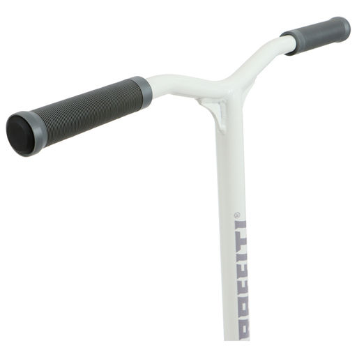 Самокат трюковой GRAFFITI Eccentric 24, колёса PU 110 мм, HIC компрессия, ABEC 9 Chrome, белый