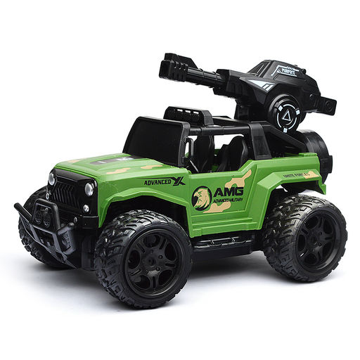 Машина "Военный авто" р/у, 27 MHz, в коробке