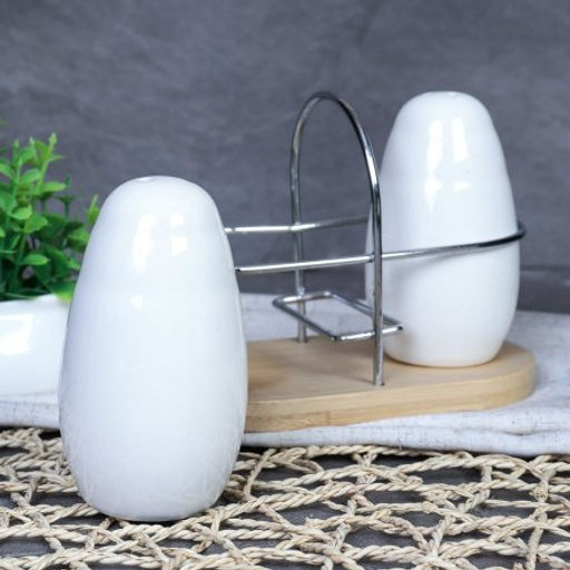 Набор для специй 2 предмета / UK-255 /уп 48/ на деревянной подставке - Галеонтрейд фото 6