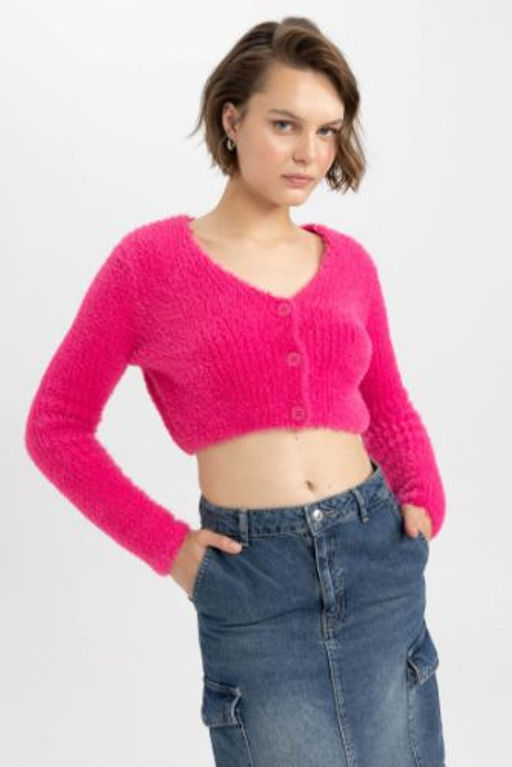 Coool Slim Fit Dar Kesim V Yaka Triko H?rka