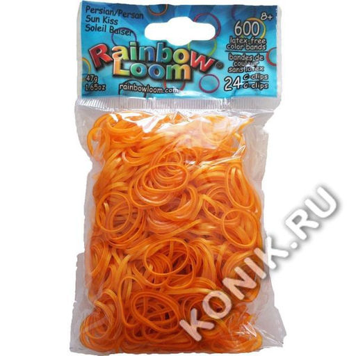 Резиночки для плетения браслетов Rainbow Loom, Персидская коллекция - Солнечный поцелуй
