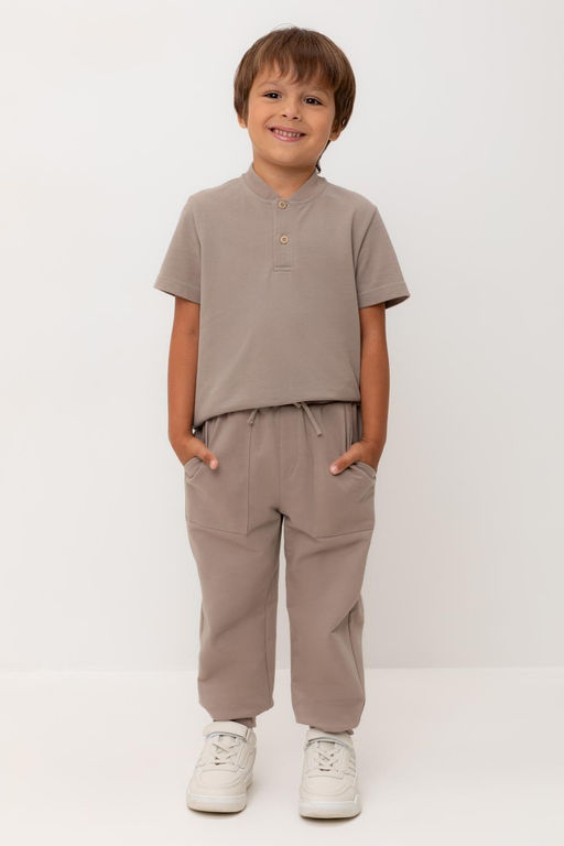 Crockid _ КР 400661-1/коричневый к554 брюки для мал  фото 2