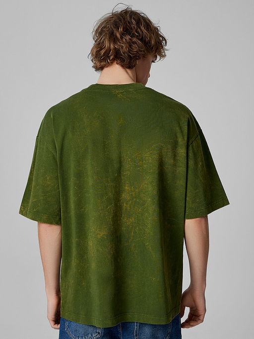 Футболка мужская оверсайз с обработкой эйсид - Mark formelle фото 3