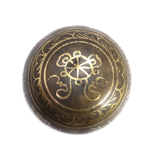 Чаша поющая ЛАКШМИ ручная ковка 9 металлов вес от 300 до 450г d11,5-12,5см h-6-7см ХРУПКОЕ - Сандаловый дом фото 4