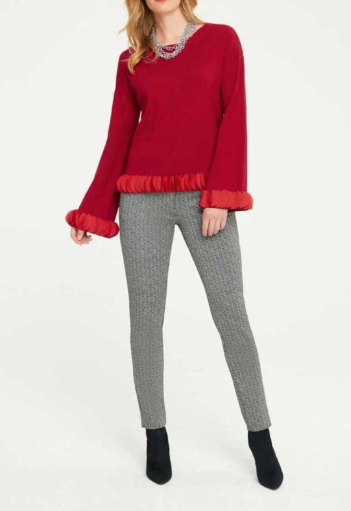 Пуловер, гибискус - Ashley brooke фото 3