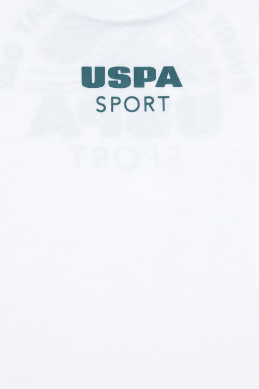 Белая футболка для мальчика - U.s. polo assn фото 4