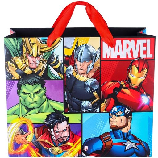 Пакет ламинированный "MARVEL", Мстители, 23х27х11,5 см