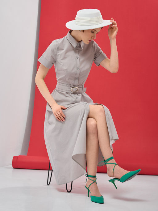 Платье с отстрочками OD-787-2