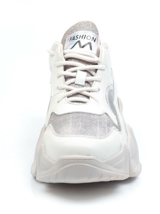 05-FDG101-2P WHITE Кроссовки женские (натуральная кожа) - Фабричный китай фото 11