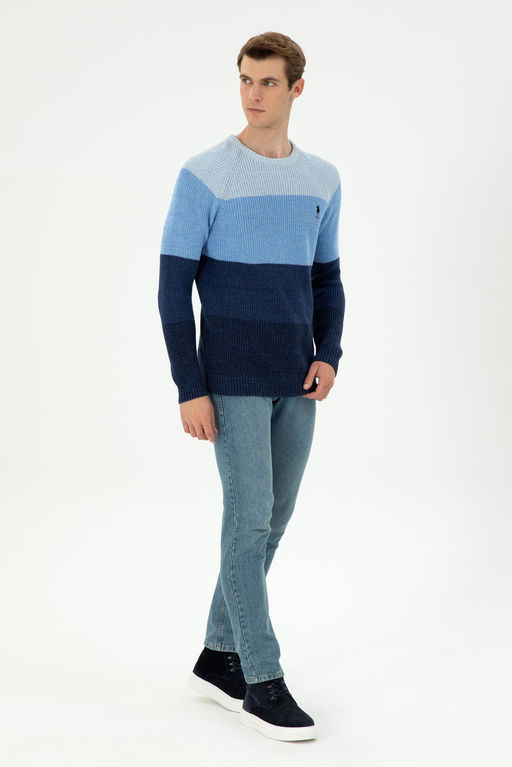 Мужской темно-синий свитер - U.s. polo assn фото 4