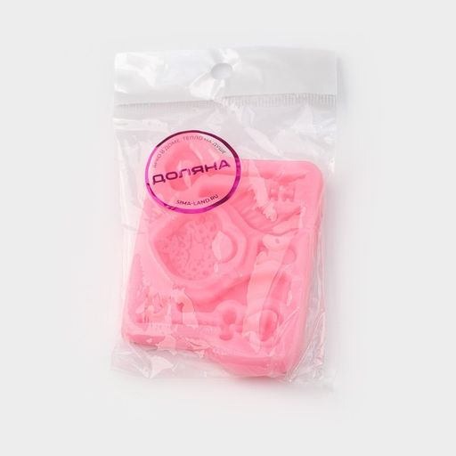 Молд для заливки Доляна Ключ от сердца, силикон, 8.5?6.8 см, МИКС