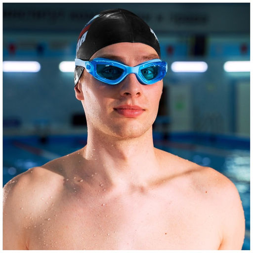 Очки для плавания ONLITOP, беруши, цвета МИКС