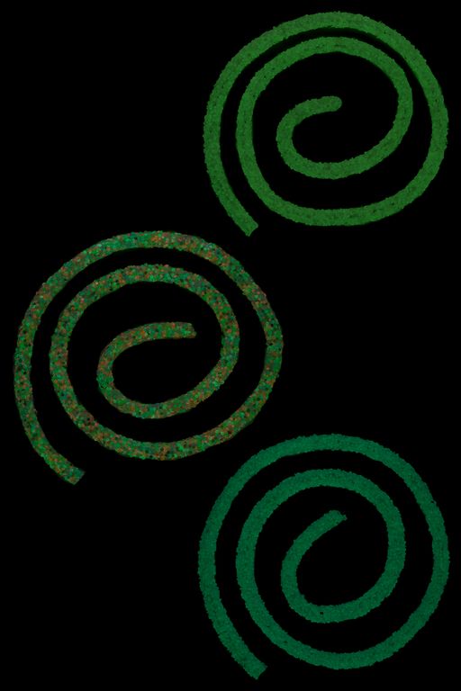 Шнур с блестками светящийся в темноте 5 м (SF-6007-1) голубой №68 - No name фото 2