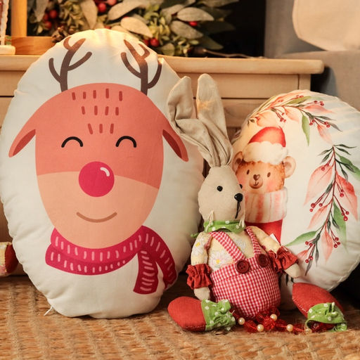 Подушка декоративная новогодняя Этель. Мишутка 32?32 см