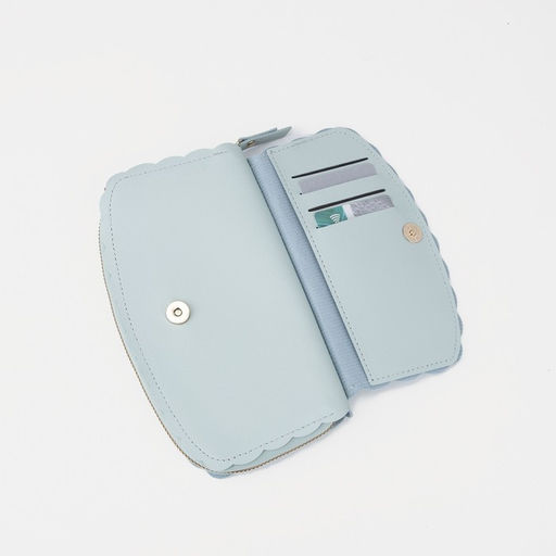 Кошелёк на молнии, цвет голубой - Simaland фото 7