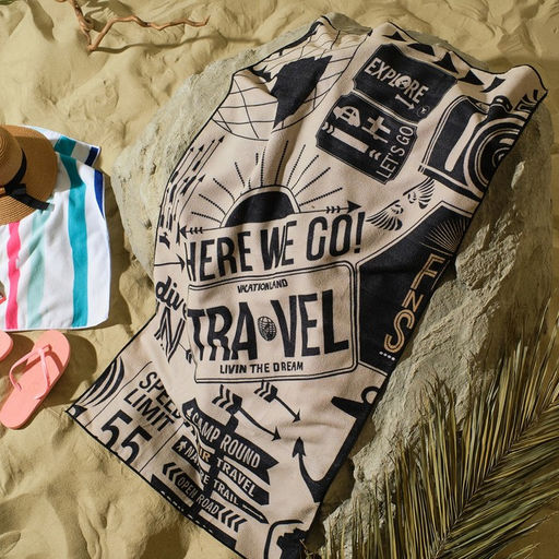 Полотенце пляжное «Этель» Travel, 70×140 см