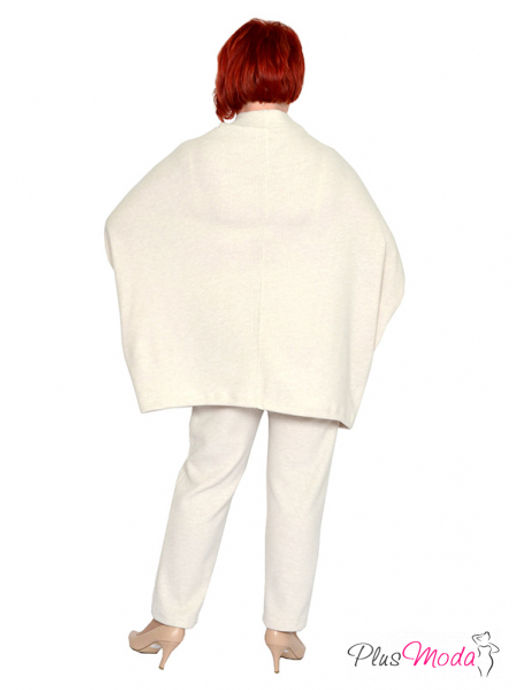 Туника-пончо Модель №1430 размеры 44-84 - Plusmoda фото 18