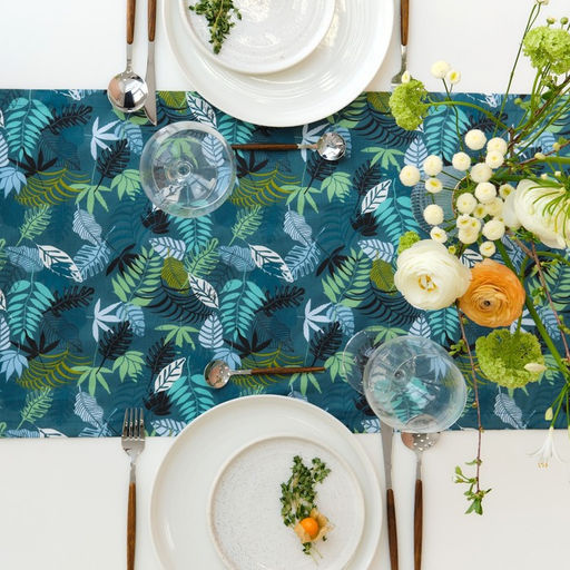 Дорожка Этель Папоротник 40х149 см, 80% хл, 20% пэ, сатин 110 г/м2  фото 3